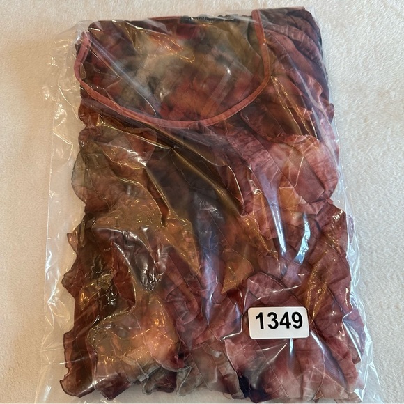 Notations Multicolor Ruffled Blouse - Picture 8 of 8